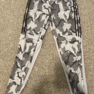 Adidas Gray Camo Bottoms
